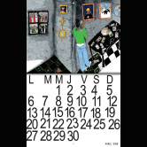 CALENDAR + VINYL ARGENT